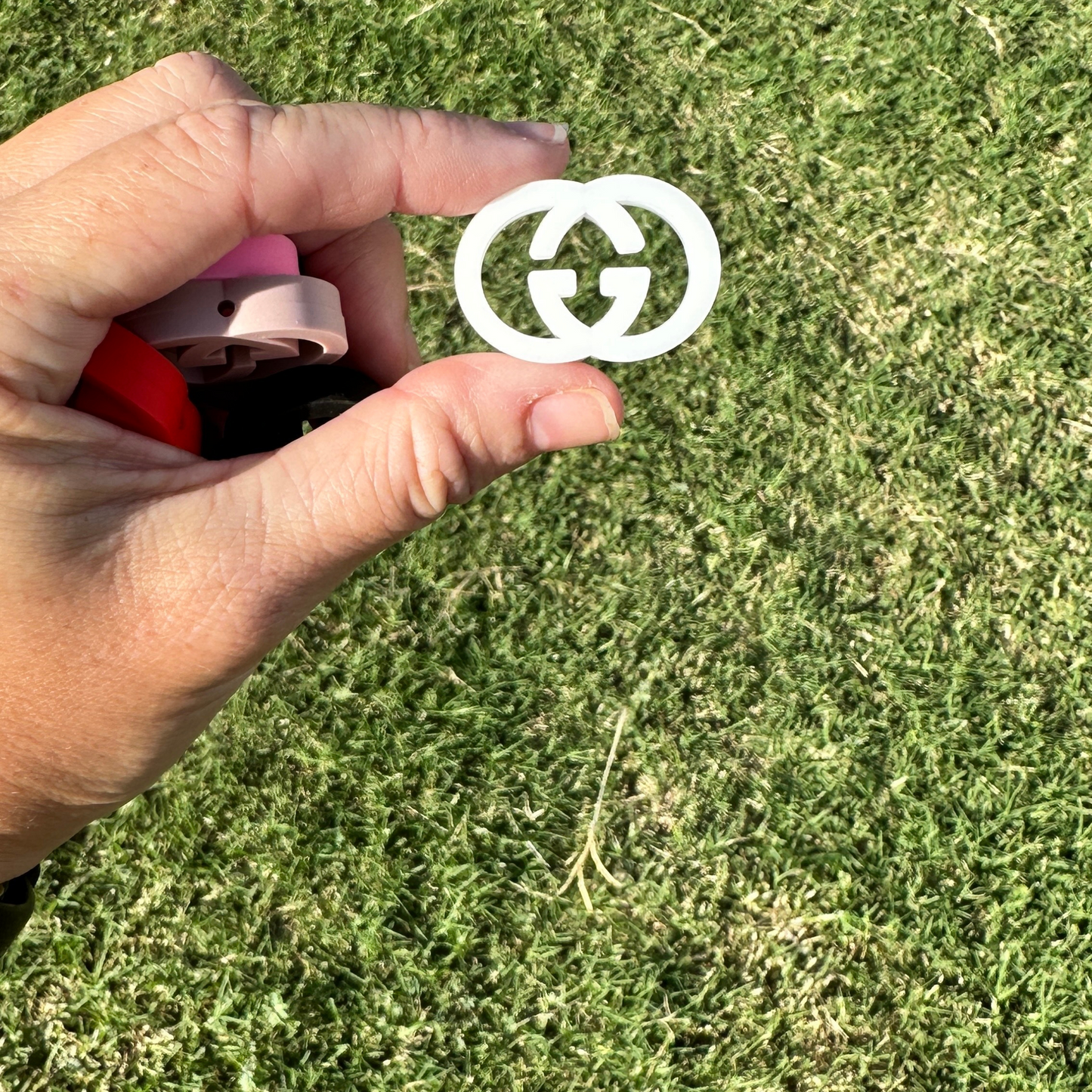 Luxury Boujee Brand G Focal Beads Silicone | 12 pk