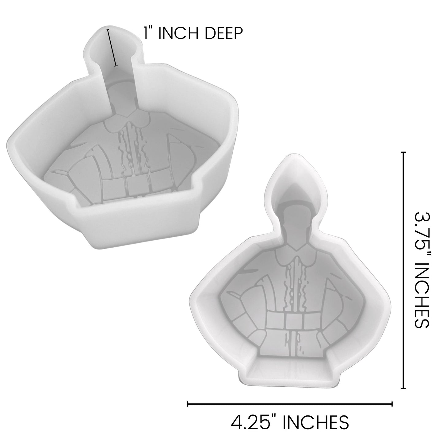 Christmas Freshie 4 Pack Silicone Mold