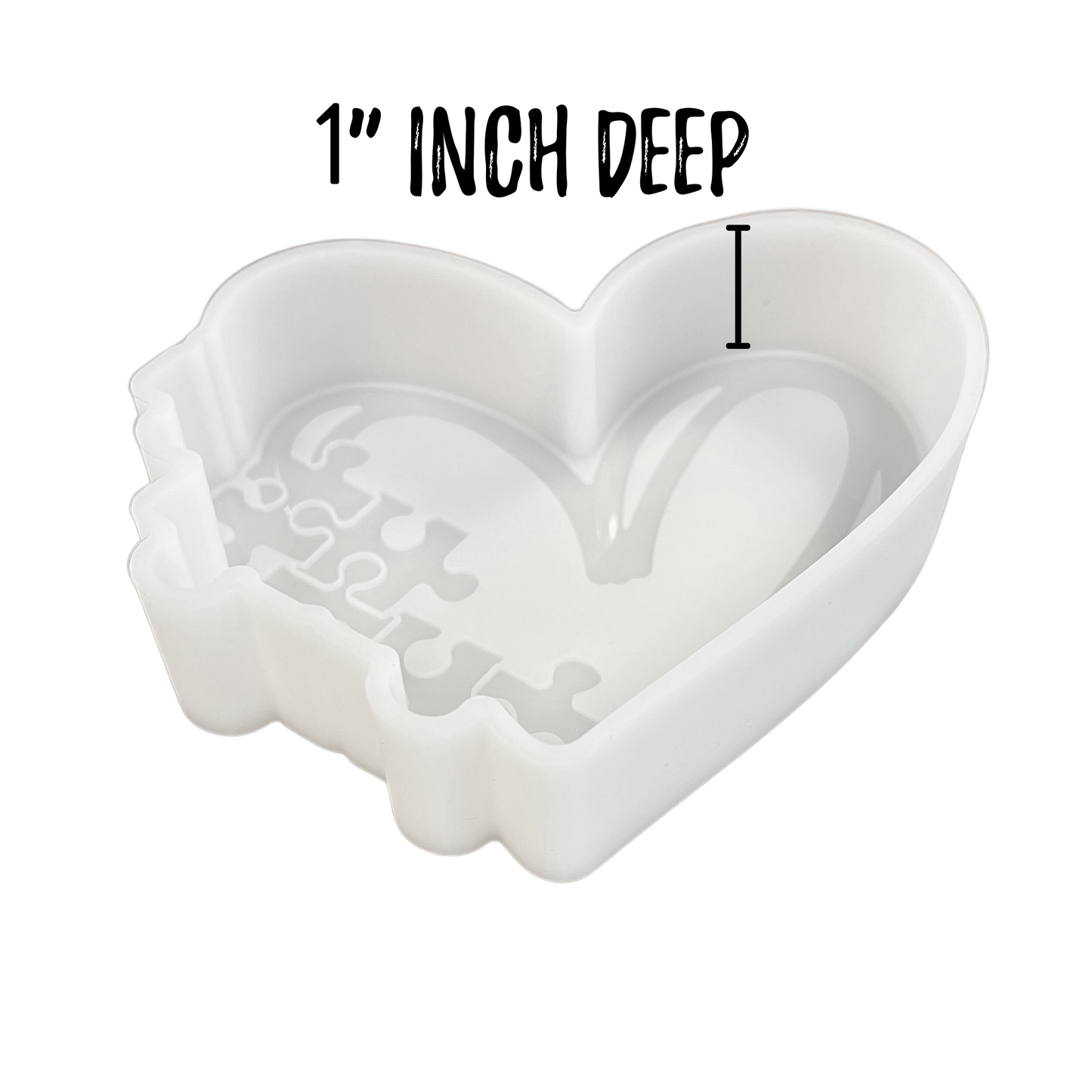 Autism Heart Silicone Mold