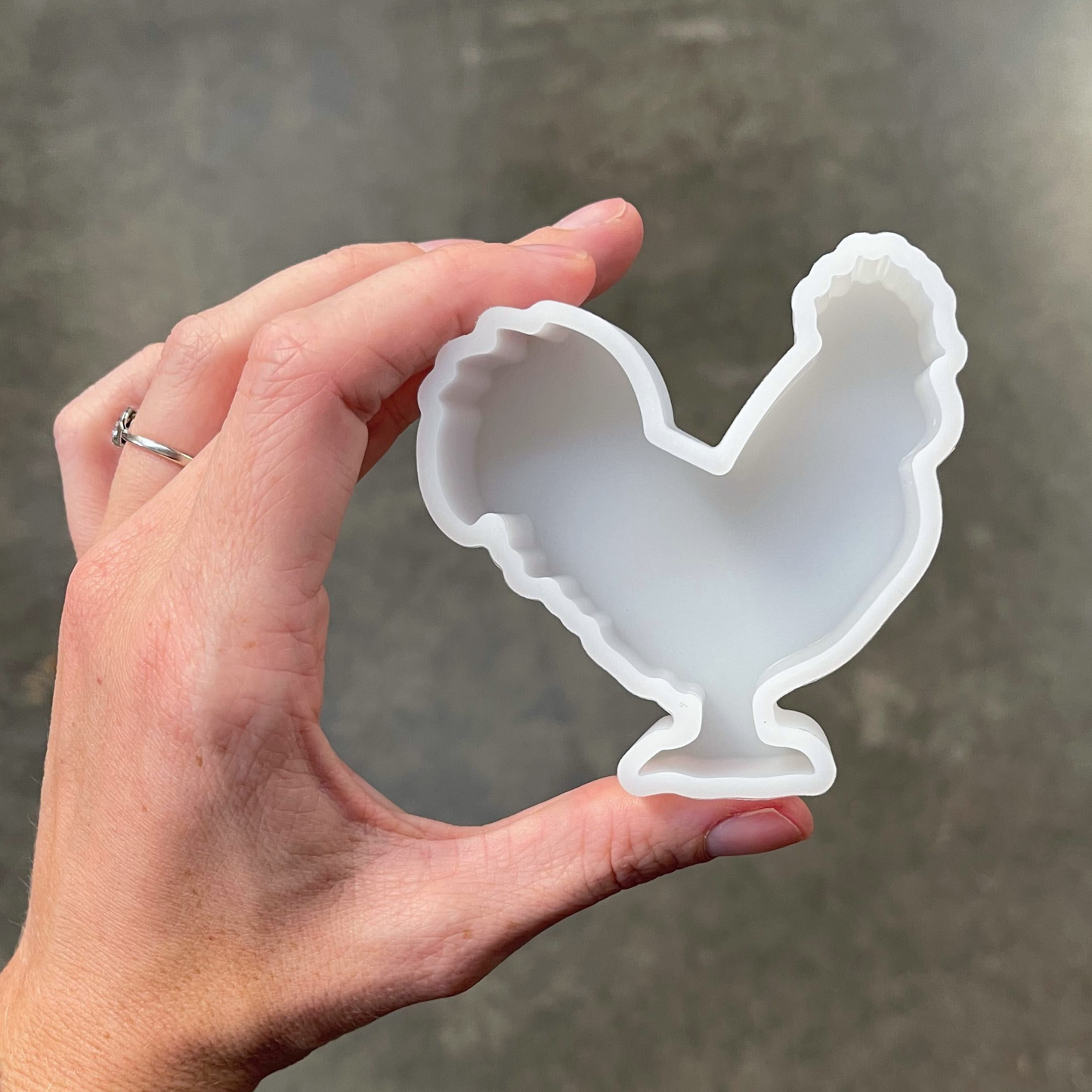 Rooster Silicone Mold