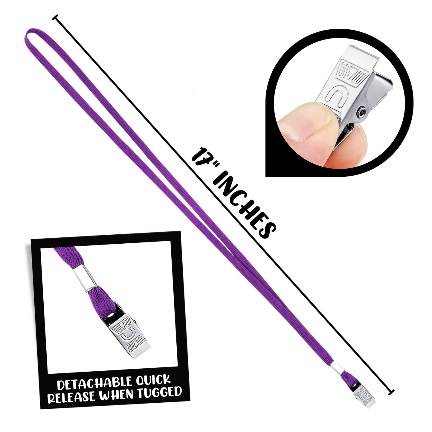 Scout Cookie Price List Reference Girl Cookie Booth Lanyard | 5 pk 4x6” in Clear Sleeve with Purple Lanyard