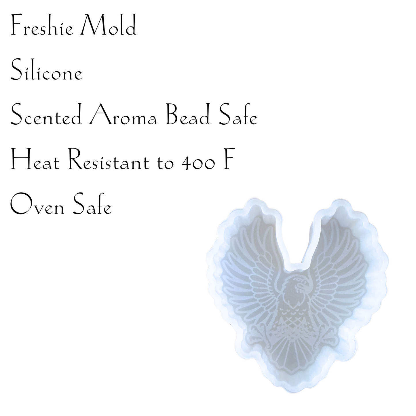 Eagle American Freshie Silicone Mold 4 x 3.5 x 0.8”