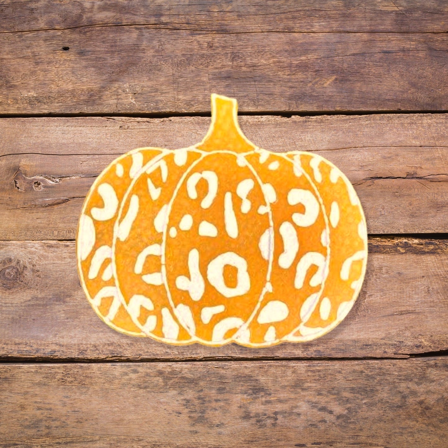 Leopard Pumpkin Silicone  Mold