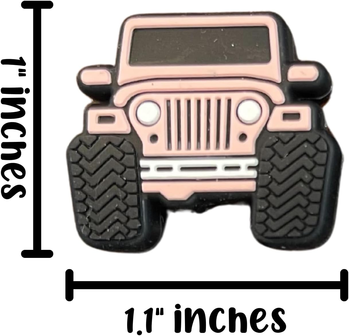 Off Road SUV Silicone Focal Bead Set | 12 Pc Mixed Pack