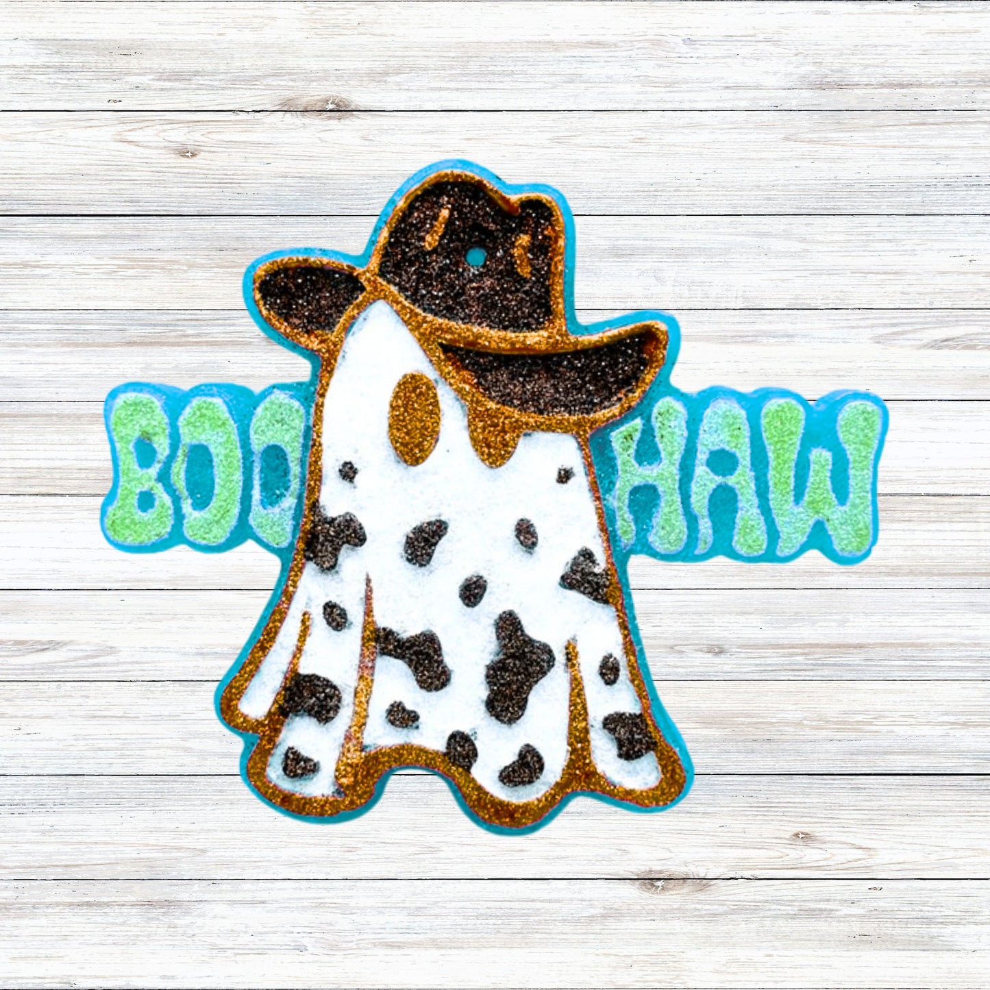 Boo Haw Ghost Cowboy Hat Silicone Mold