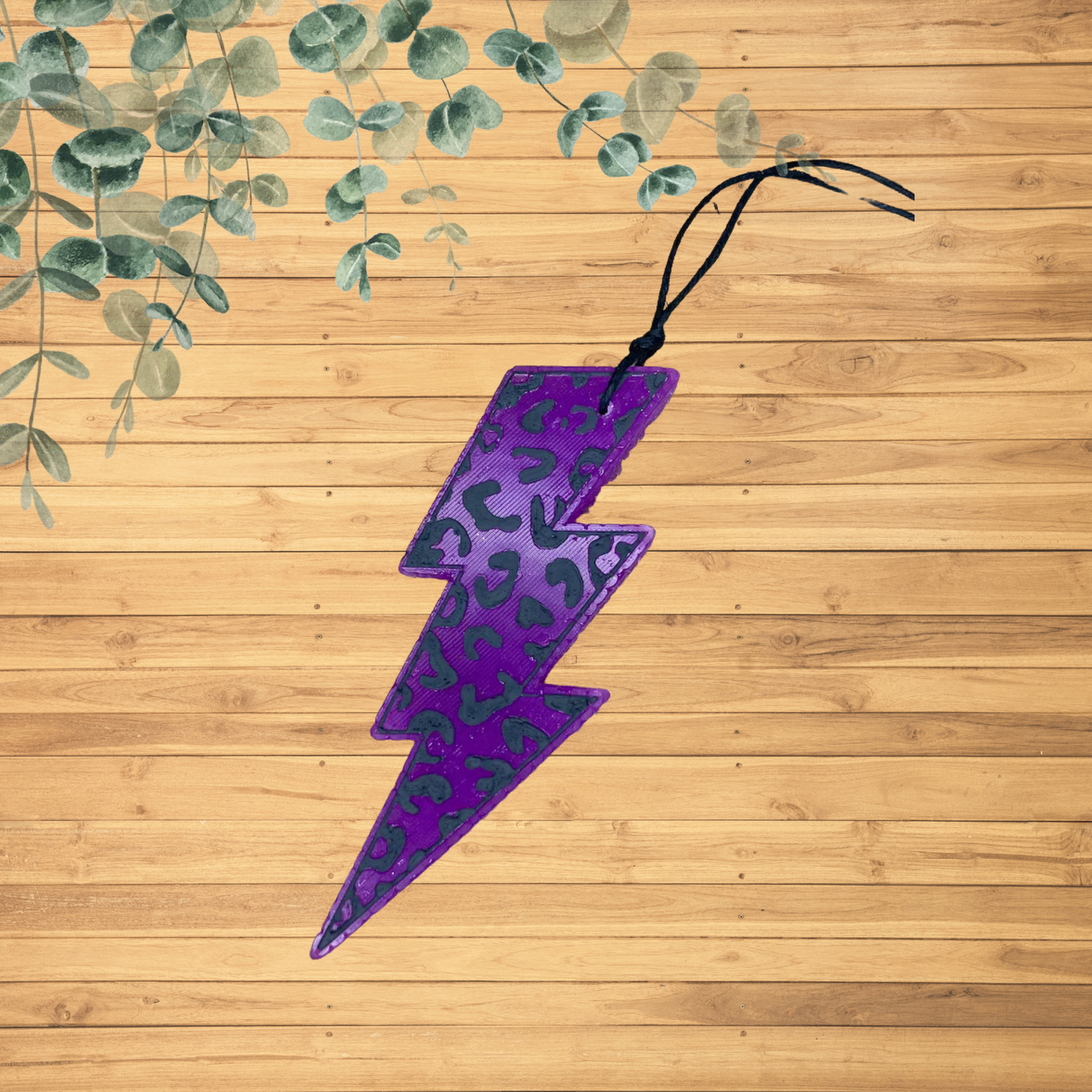 Leopard Lightning Bolt Silicone Mold