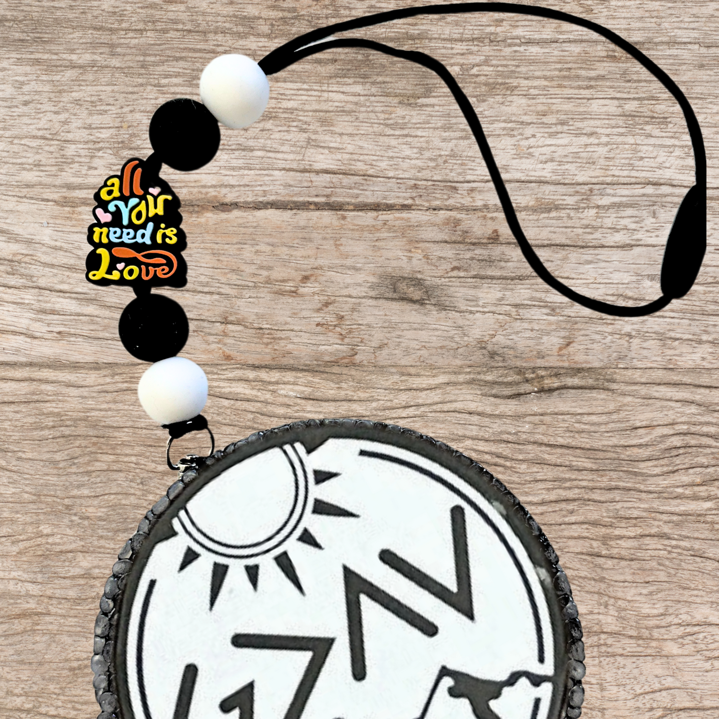 All You Need is Love Silicone Focal Beads | 12 Pack