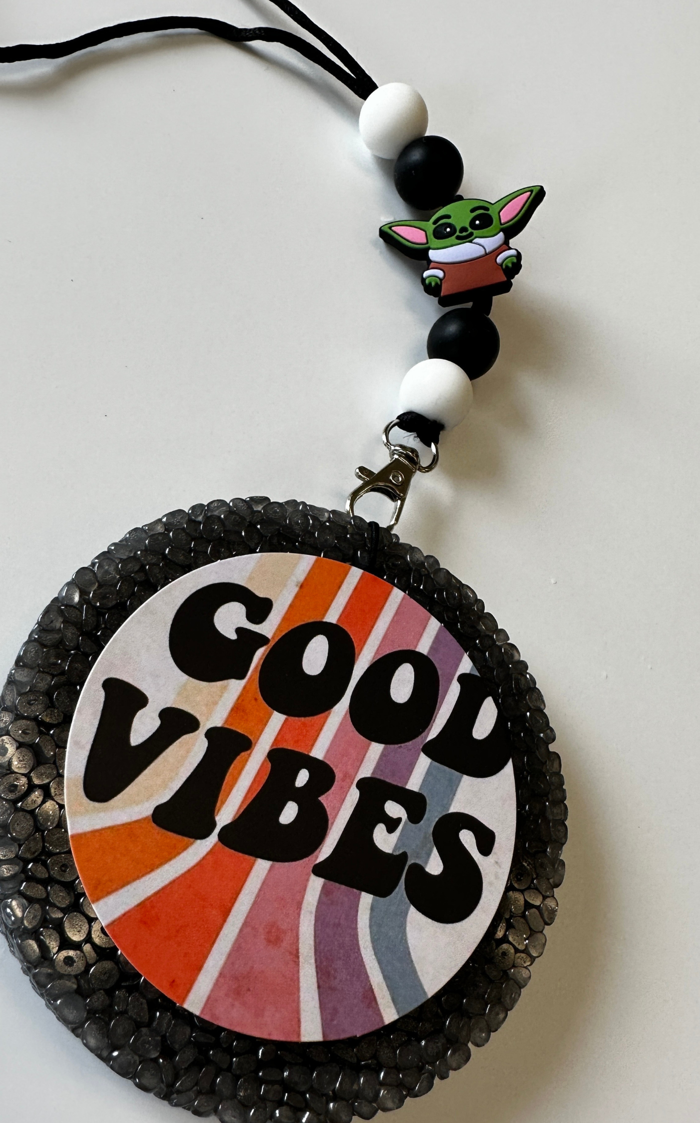 Yo da Focal Silicone Beads | 12 pk