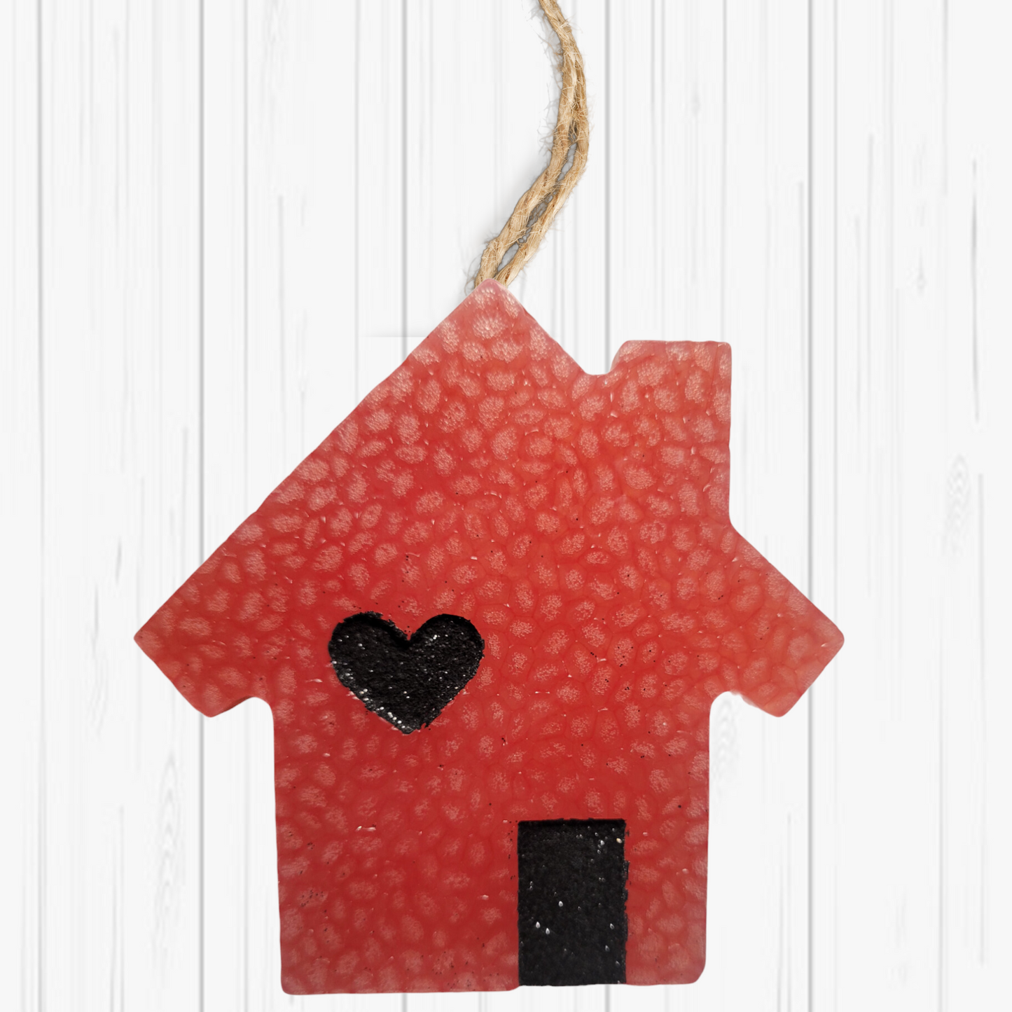 House with Heart Freshie Silicone Mold