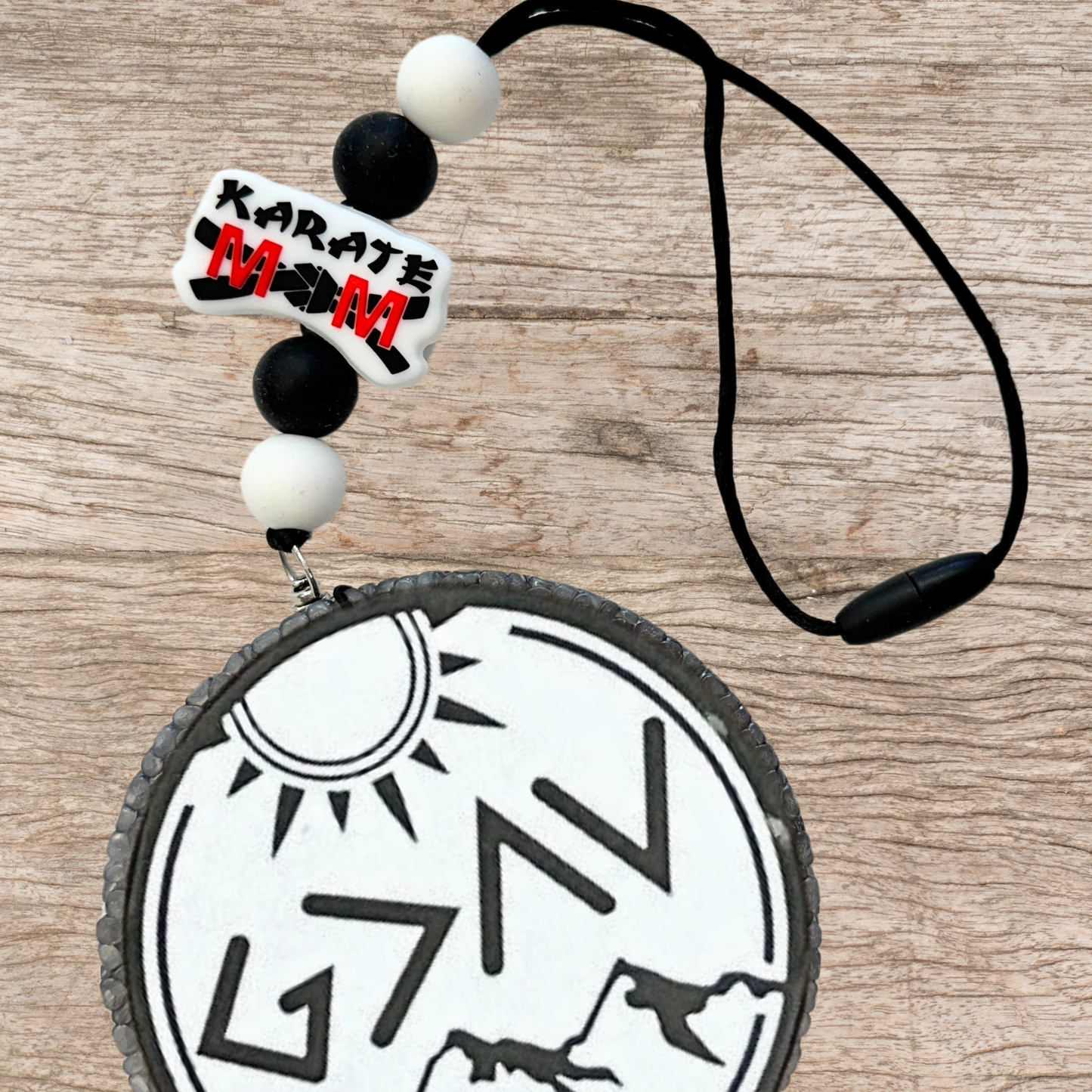 Karate Mom Silicone Focal Bead | 12 Pack