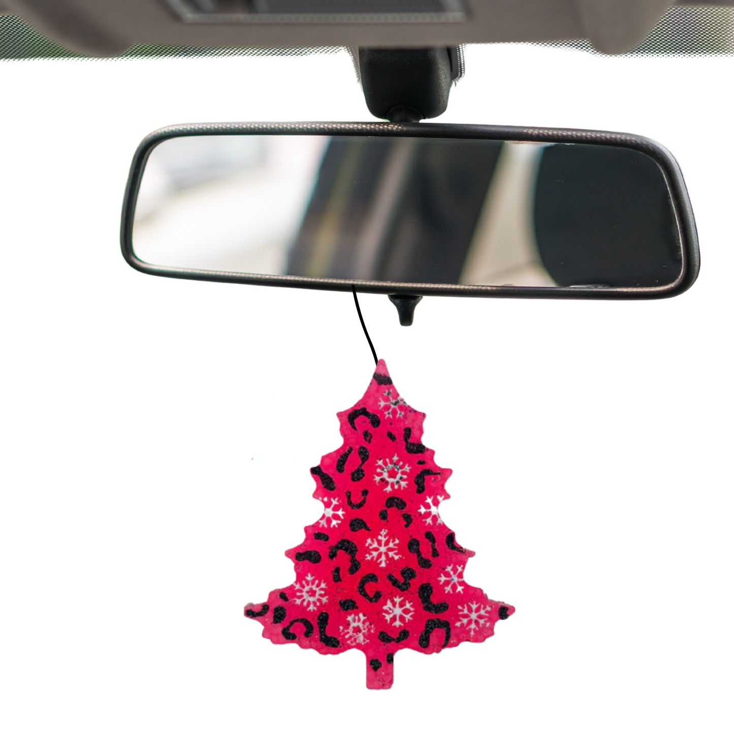 Leopard Christmas Tree with Snowflakes Silicone Mold includes 1 silicone mold in the shape of Leopard Christmas Tree with Snowflakes Freshie Silicone Mold! This mold measures 5" Tall x 4" Wide x 1" Deep, a thick durable quality silicone mold.