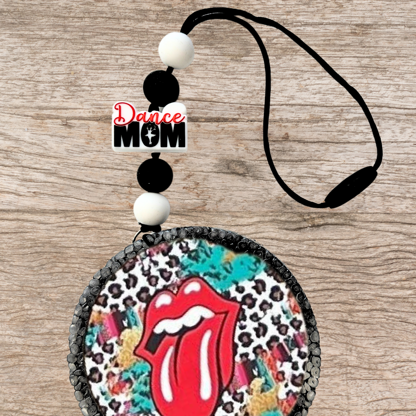 Dance Mom Silicone Focal Bead | 12 pack