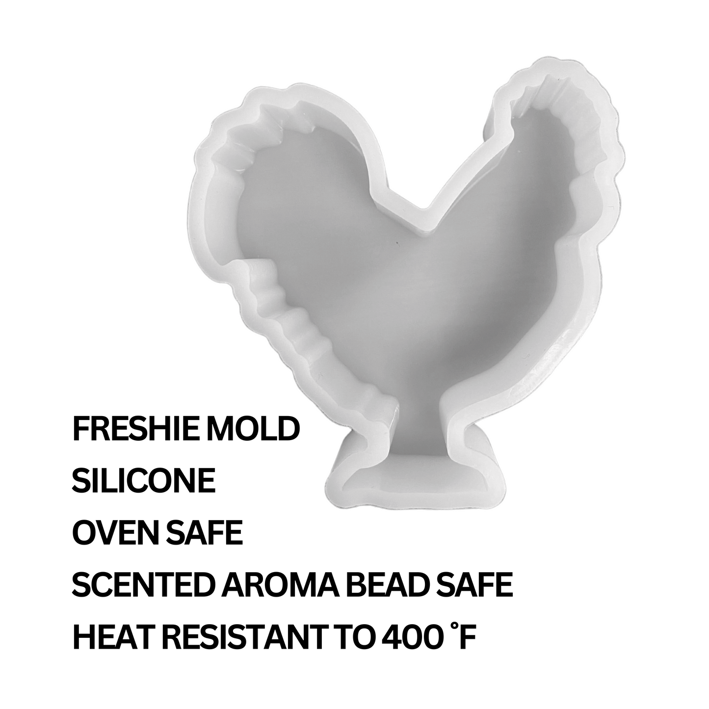 Rooster Silicone Mold