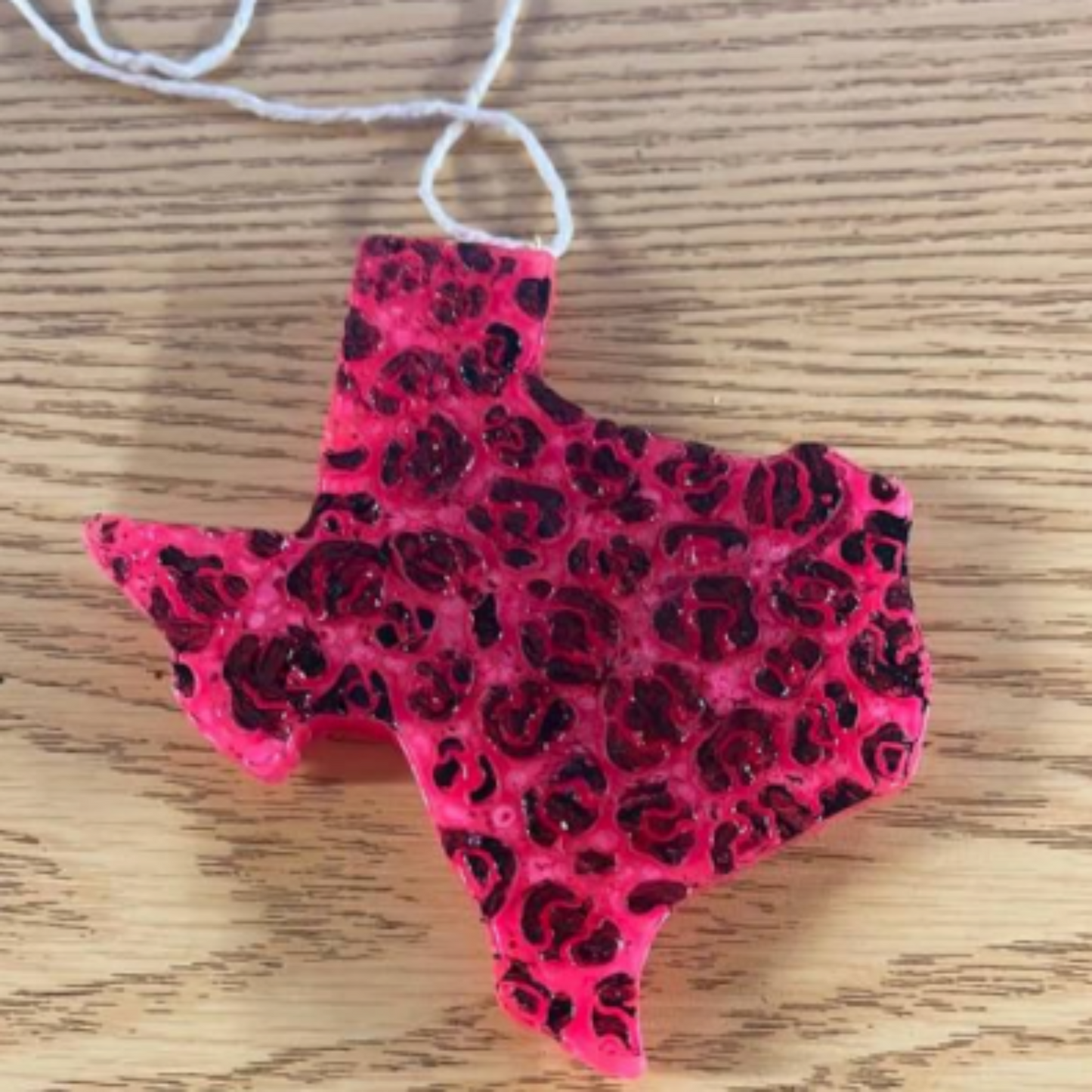 Leopard State of Texas Shaped Silicone Mold