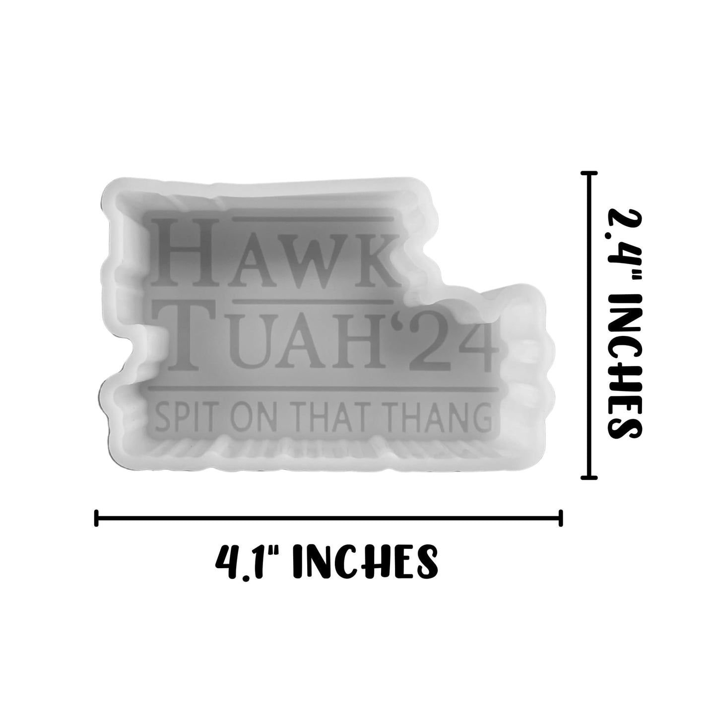 Hawk Tuah 2024 Spit On That Thang Political Silicone Freshie Mold 4.1x2.4x0.8” Trump Republican Vance I’m Voting for The Felon Aroma Beads