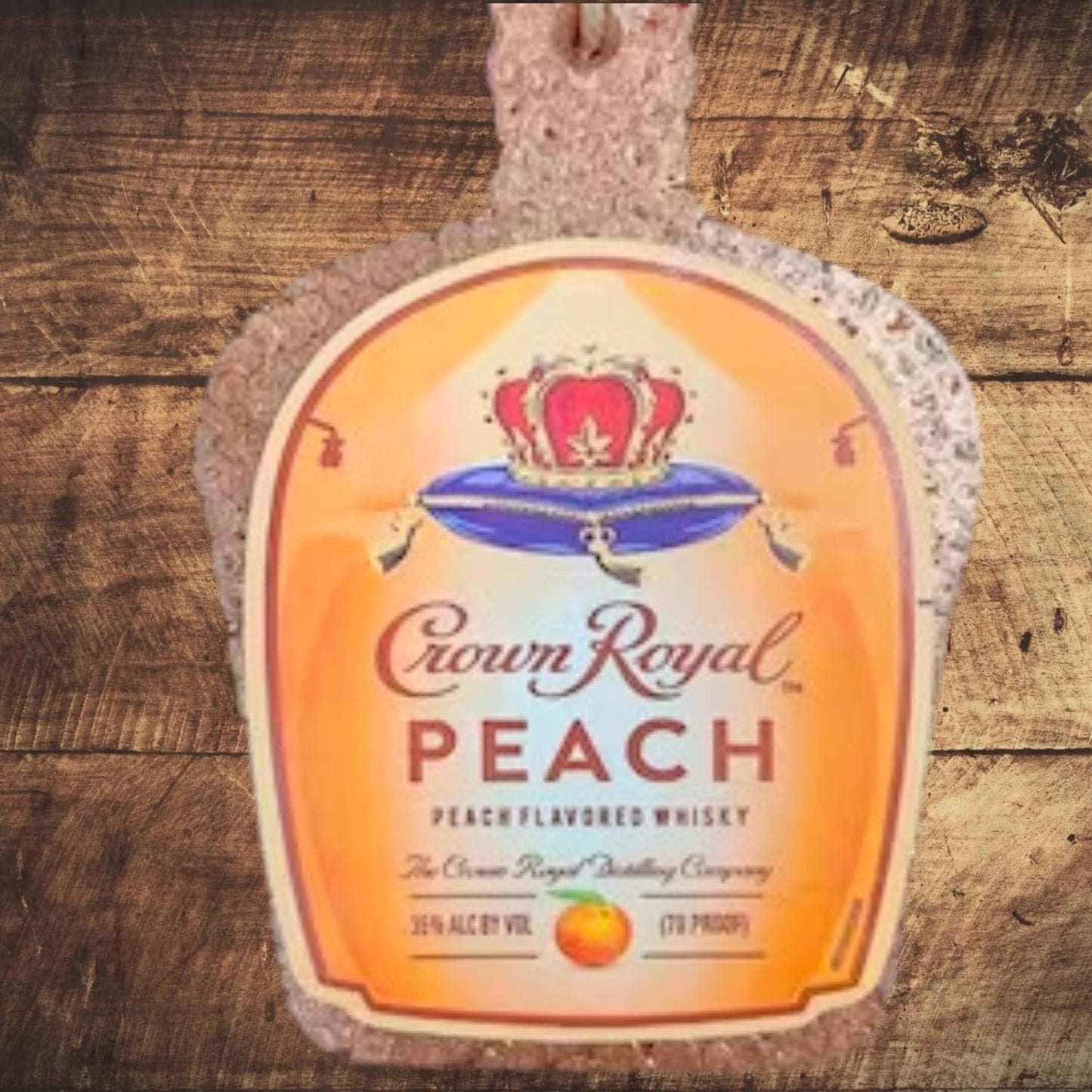 Crown Bottle Freshie Cardstock Cutouts 12 pk Mixed | 1.8" x 2.3