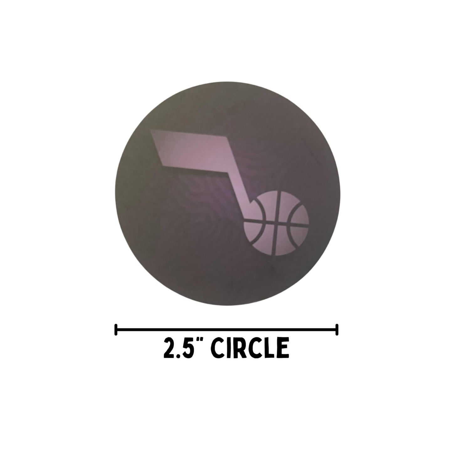 Pro Basketball Team Cardstock Cutouts Rounds 30pk 2.5” Inches Bulk Pack Circles Sports National League for Freshie Bake Aroma Scented Oil Resistant