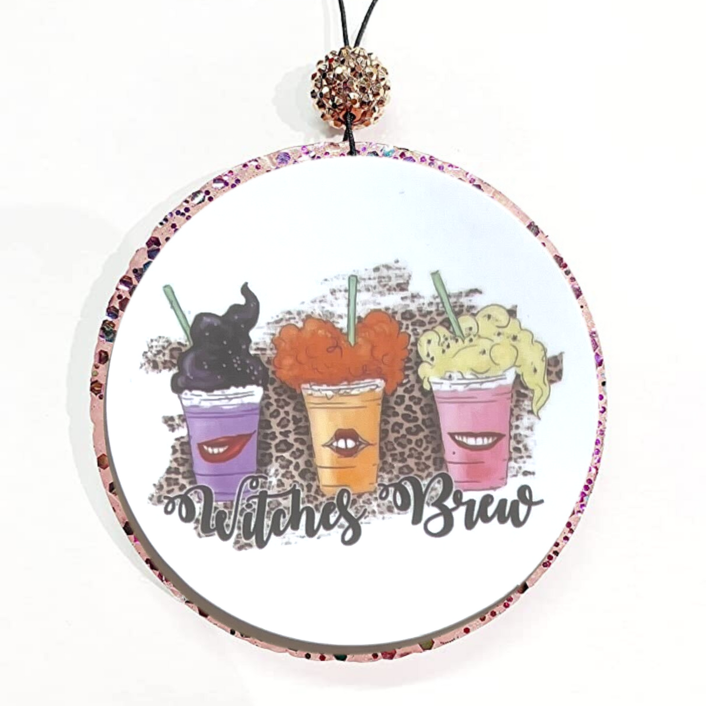 Fall/Halloween Freshie Cardstock Cutouts Rounds Random Mix | 12 pk