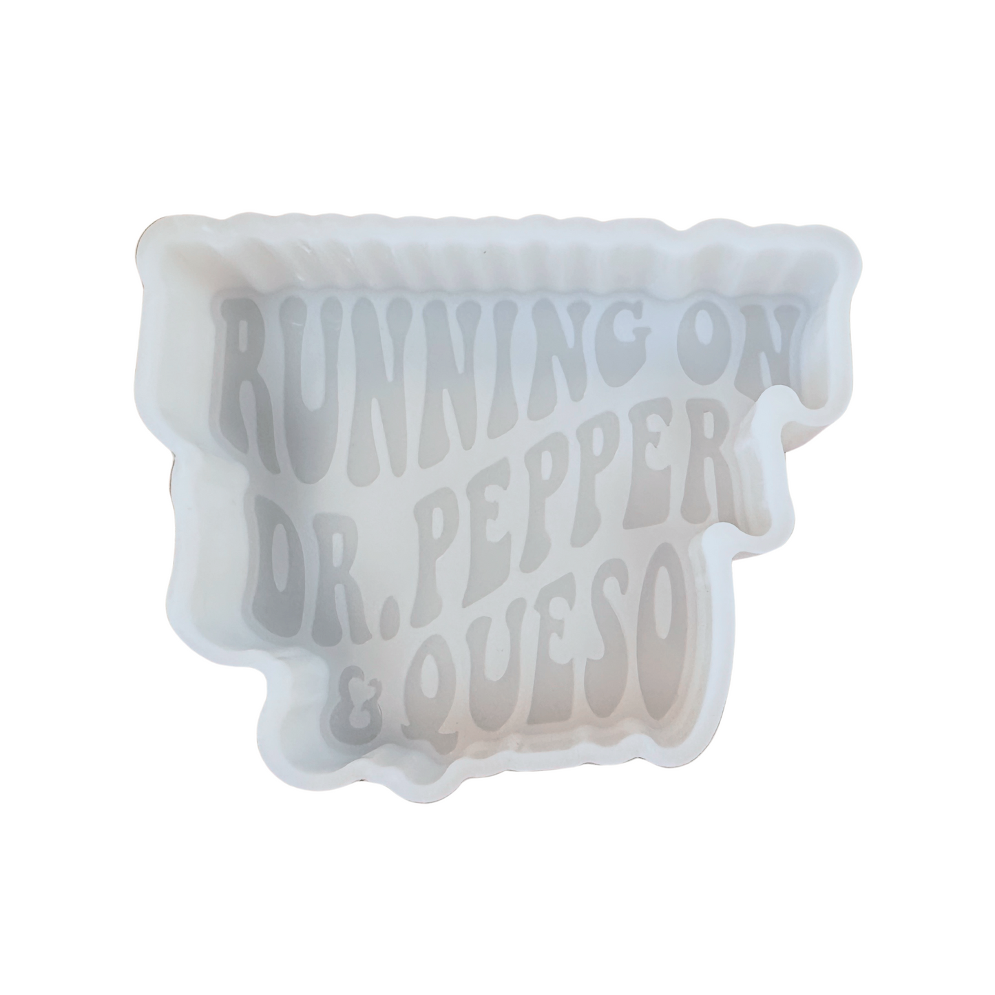 Running on Dr P & Queso Silicone Mold 3 x 4 x 0.8”