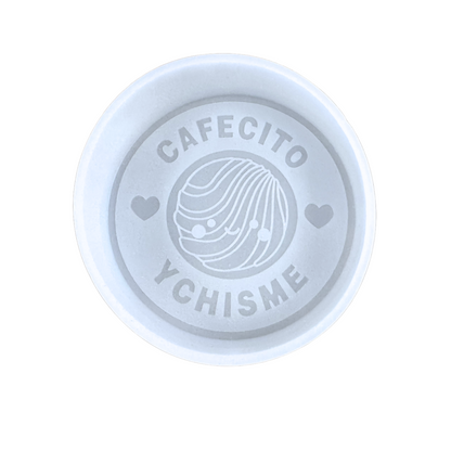 Cafecito y Chisme Spanish Coffee and Gossip Silicone  Mold