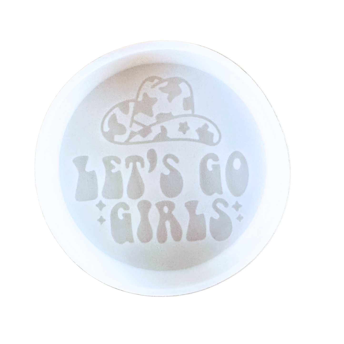 Let’s Go Girls Freshie Silicone Mold 4x4x0.8”