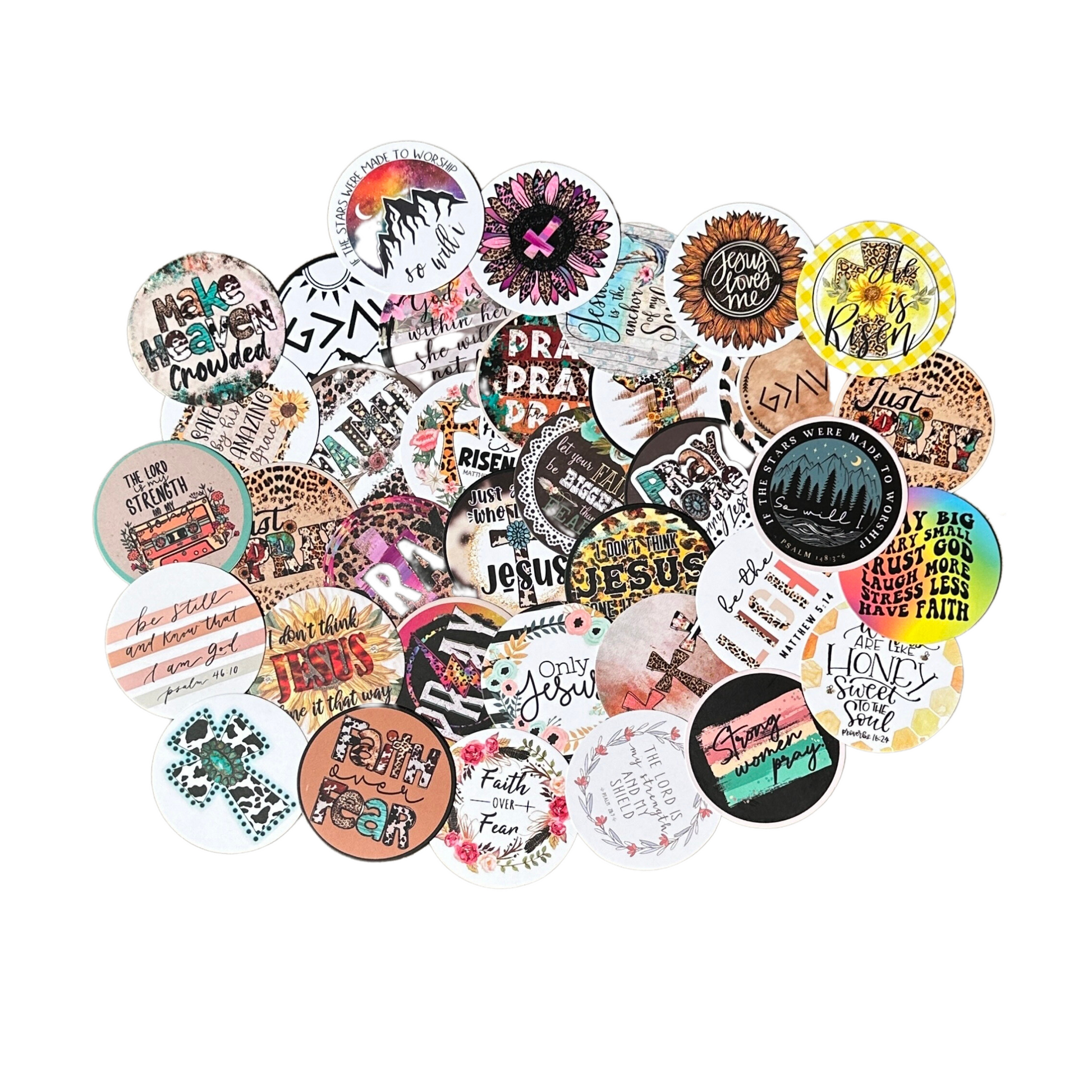 Freshie Cardstock Cutouts Rounds 3 inch for Freshies Random Mix 32