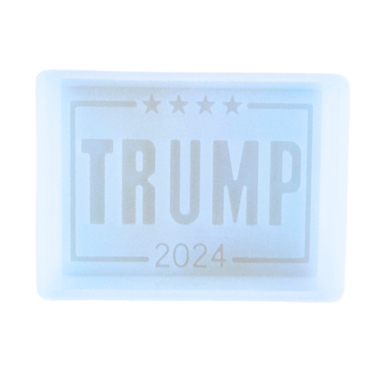 Trump 2024 Freshie Silicone Mold 3 x 4 x 0.8”