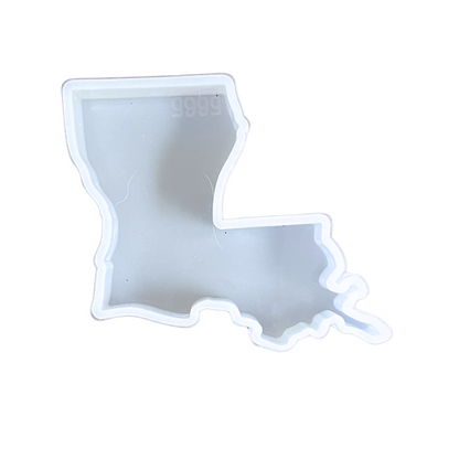 Louisiana State Shaped Silicone Mold