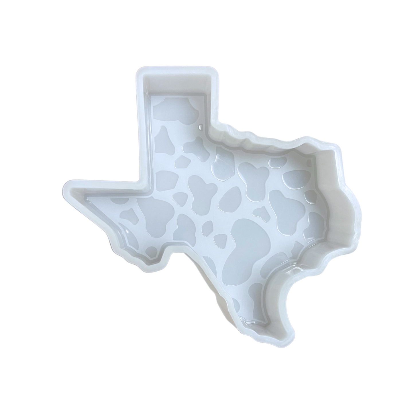 Texas State Cow Print Silicone Mold