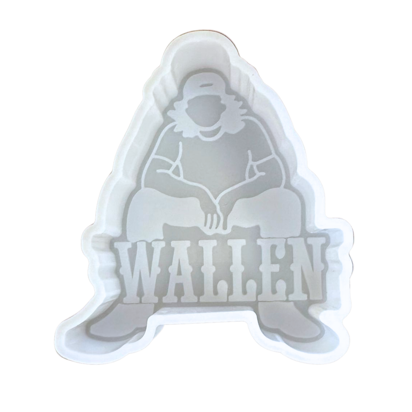 Wallen Country Music Singer Silicone Mold