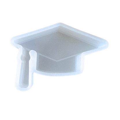 Graduation Cap Freshie Silicone Mold 2.5 x 3.75 x 0.8”