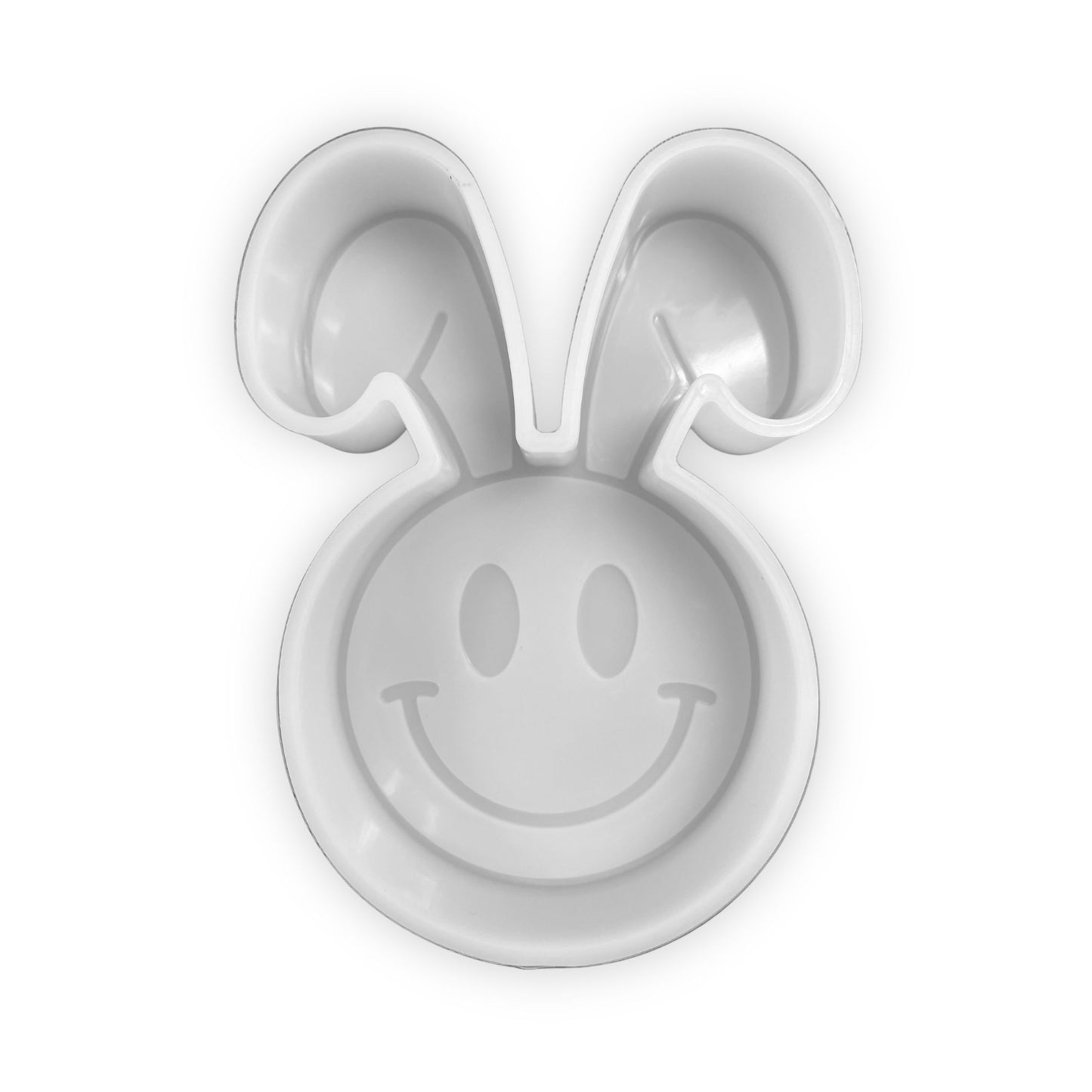 Easter Bunny Ears Smiley Face  Silicone Mold