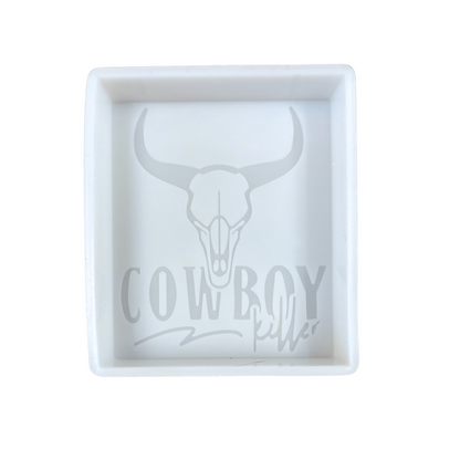 Cowboy Killer Cigarette Box  Silicone Mold