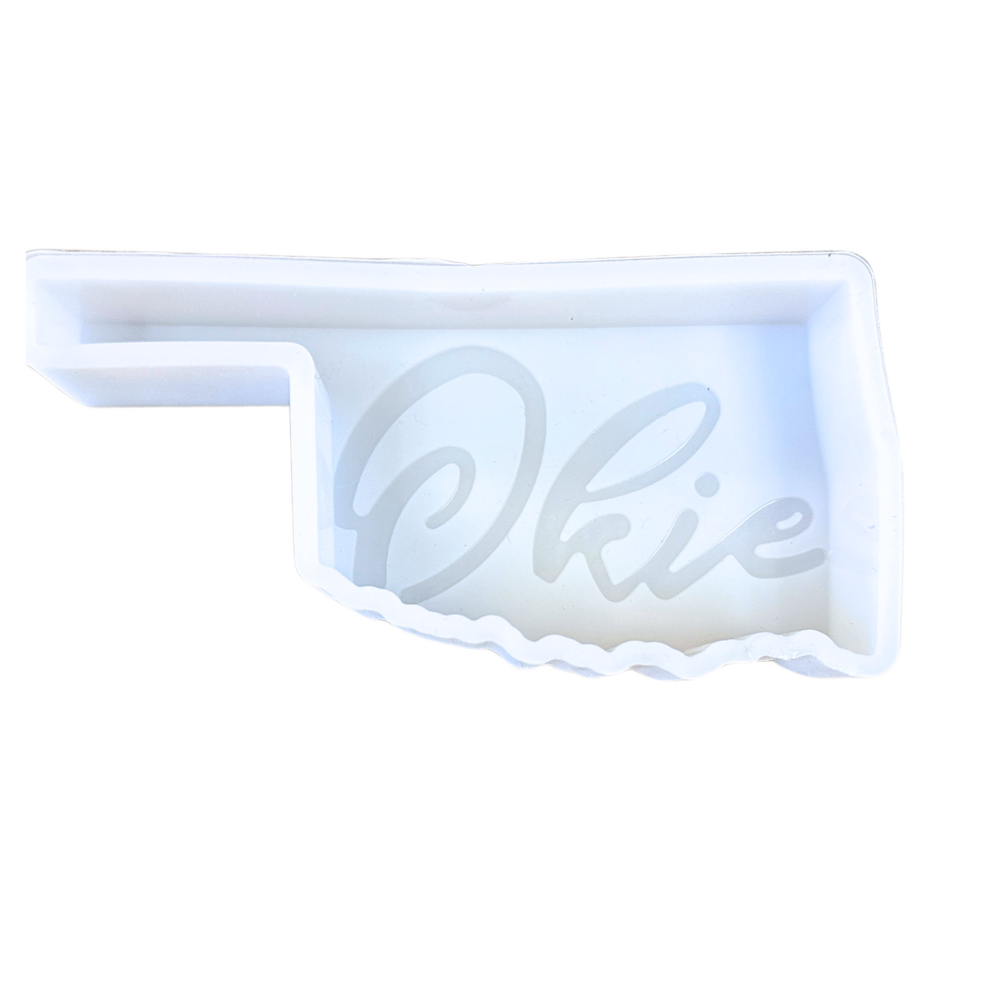 Okie State of Oklahoma Shaped Silicone Mold
