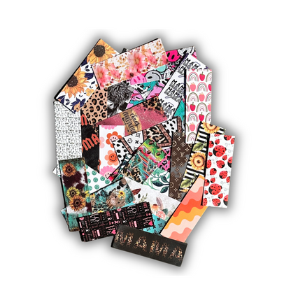 Rectangle Square Cardstock Cutouts 24 pk 4.6 x 1.6”