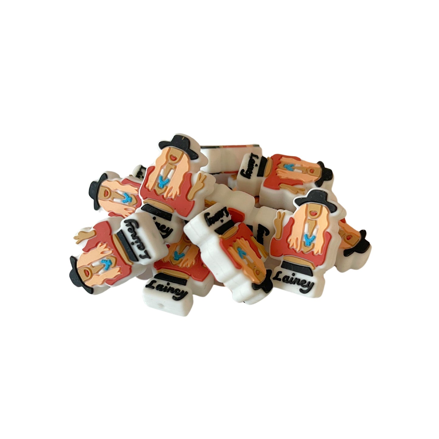 Country Singer Wilson Silicone Focal Beads 12pk