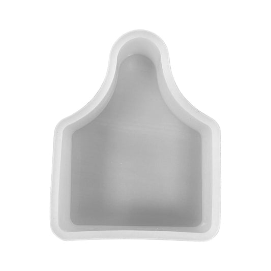 Cow Ear Tag Silicone Mold  Vent Clip Size