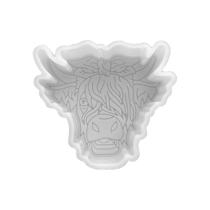 Highland Dairy Cow Silicone Mold