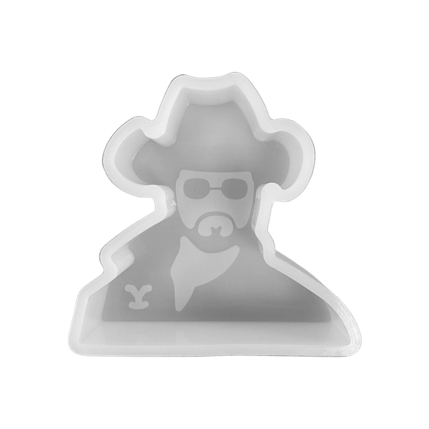 Cowboy Rip Silicone Mold - Vent Clip SIze