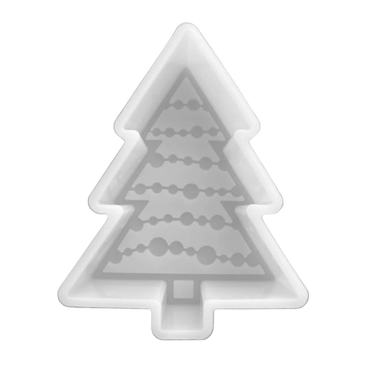 Christmas Tree Lil Deb with Icing Lines Silicone Mold