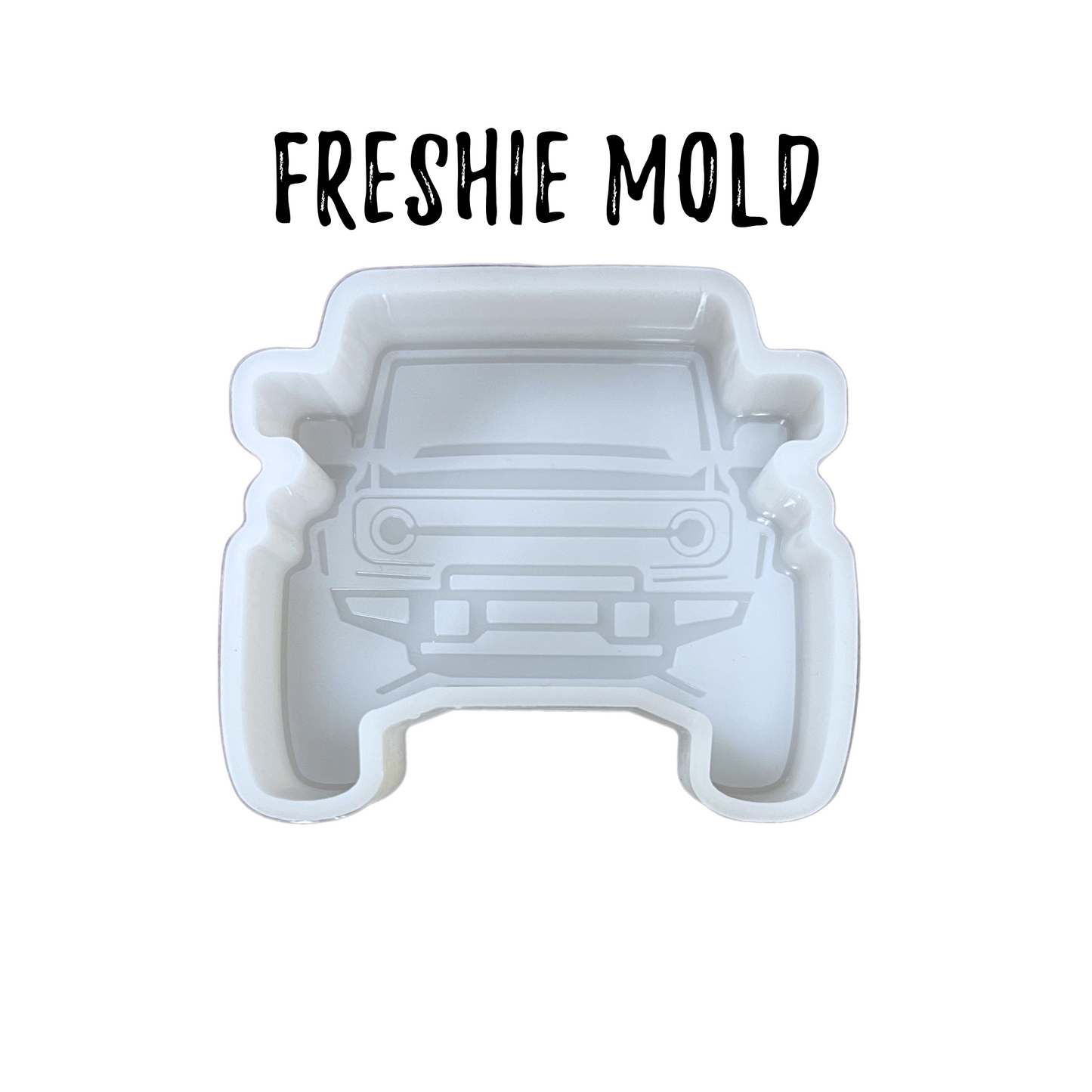 Bronco SUV Grill Car Freshie Silicone Mold