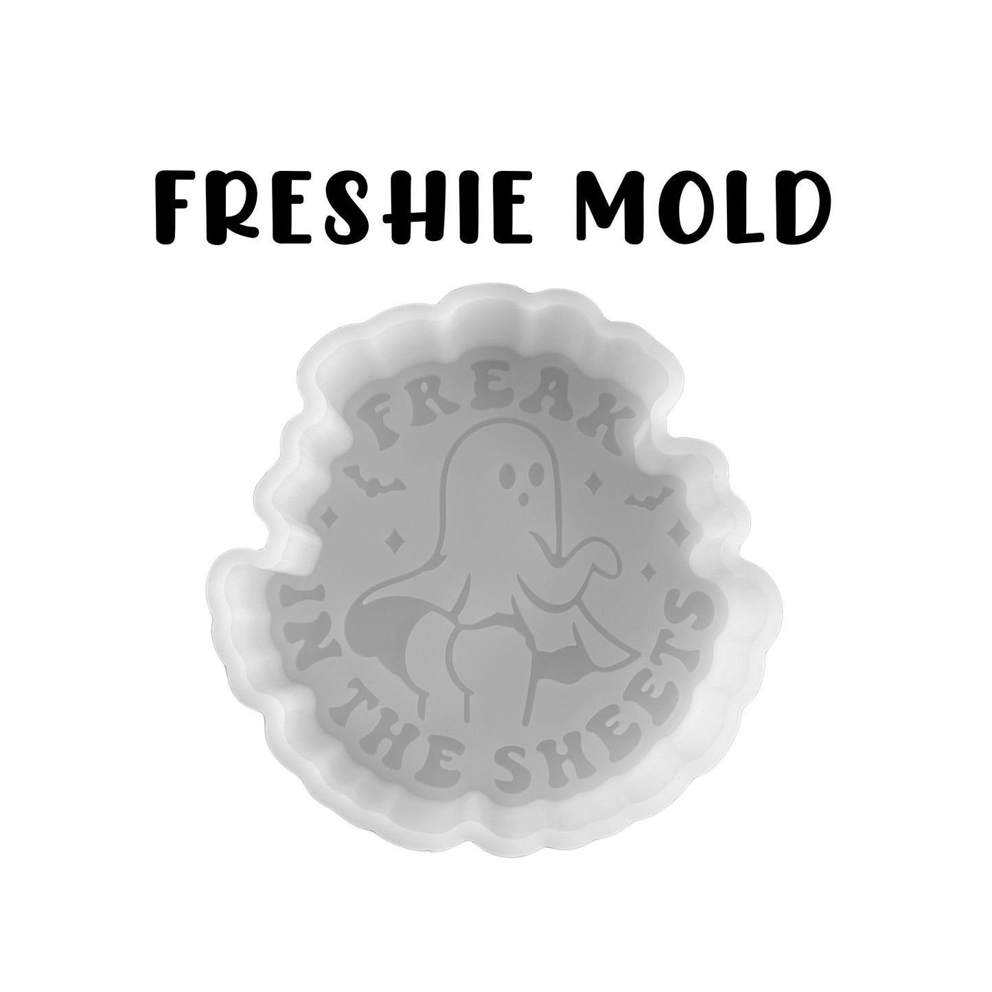 Freak in The Sheets Ghost Boo Silicone  Mold