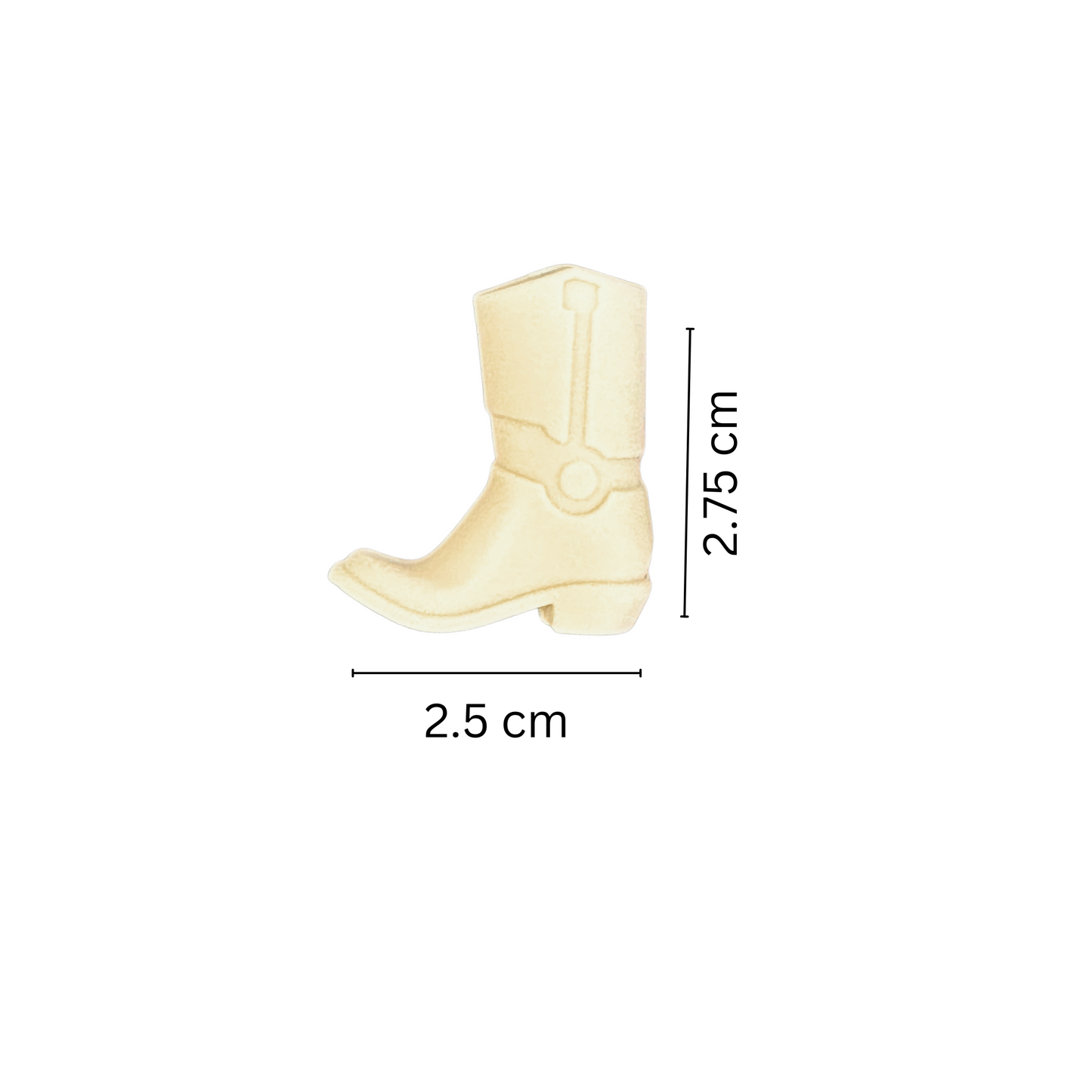 Cream Cowboy Boots | 12 pk