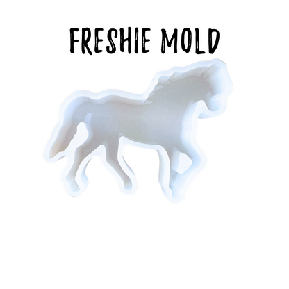 Horse Freshie Silicone Mold 3.25 x 4.1 x 0.8”