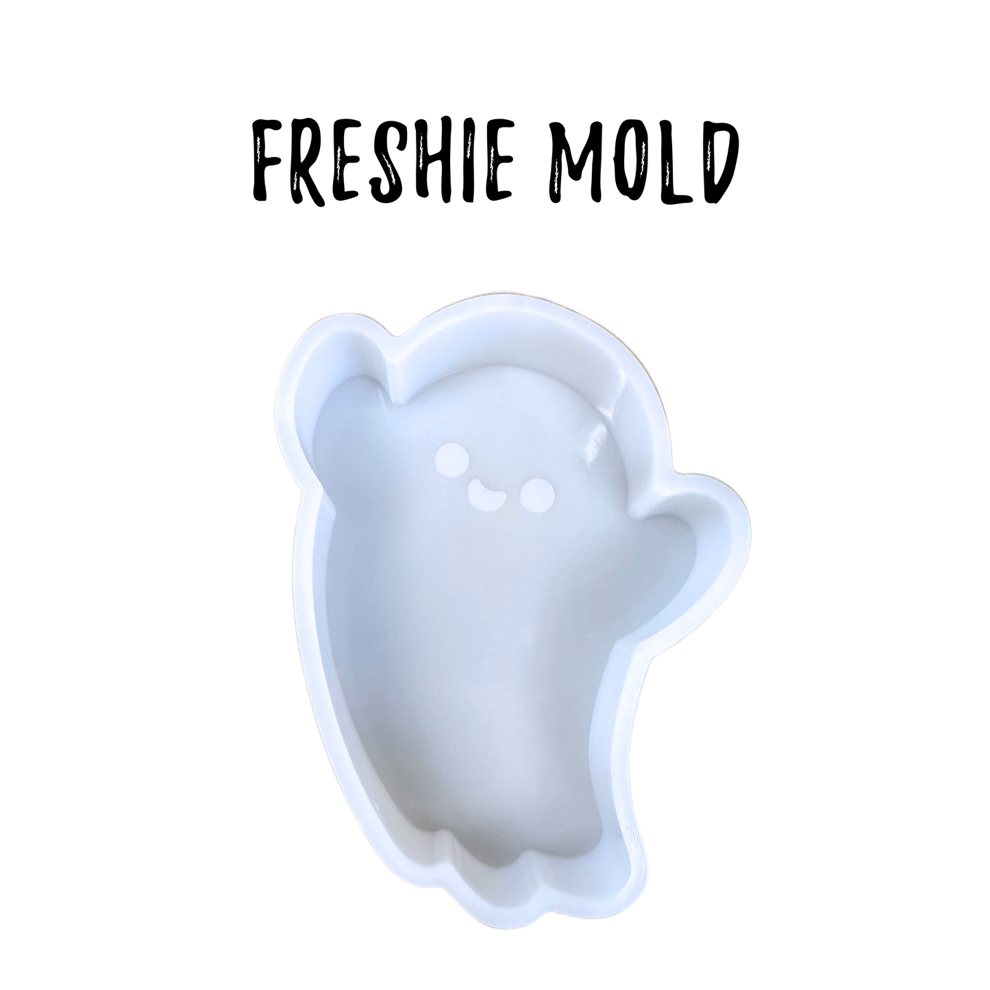 Happy Ghost Boo  Silicone Mold