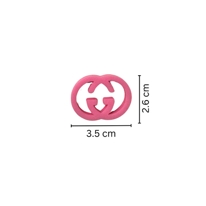 Luxury Boujee Brand G Focal Beads Silicone | 12 pk