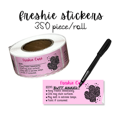 Leopard Cactus Pink Warning Labels Customer Package 1x2.5” |  350 pc roll |