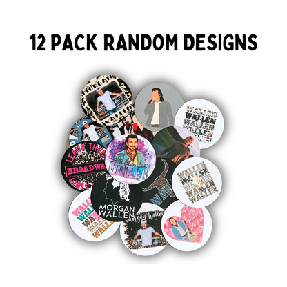 Wallen Cardstock Cutouts Rounds | 12 pk