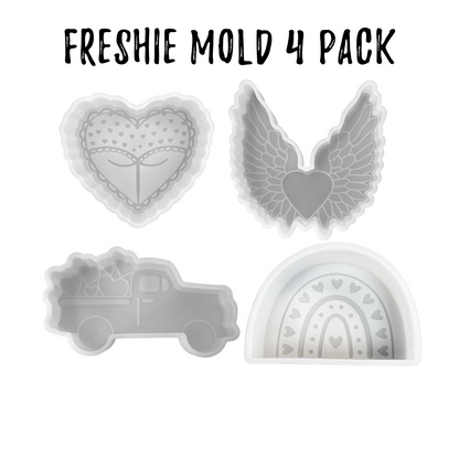 Valentines Silicone Mold | 4pk