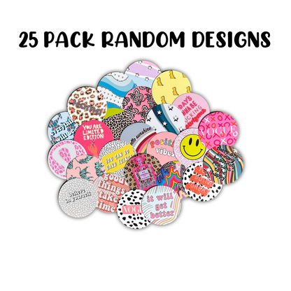 Trendy Freshie Cardstock Cutout Rounds | 25 pk